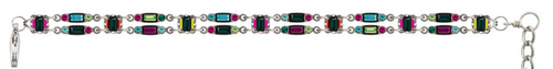 Firefly Jewelry Architectural Petite Double Line Bracelet-3145EM