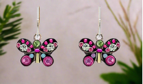 Firefly Jewelry Butterfly Petite Earrings-E93ROSE