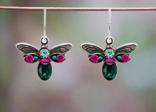 Firefly Jewelry Crystal Firefly Earrings-6957EM