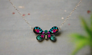 Firefly Jewelry Butterfly Petite Pendant-8974EM