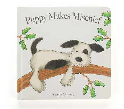 Jellycat Puppy Makes Mischief Book