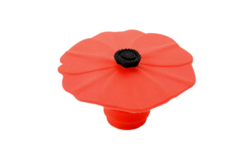 Charles Viancin Poppy Bottle Stopper