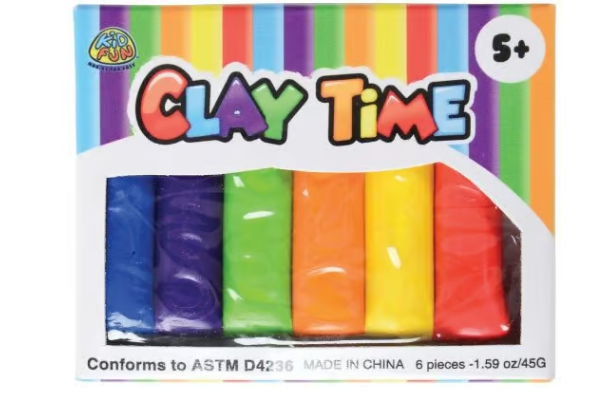 U.S. Toy Company Mini Rainbow Modeling Clay
