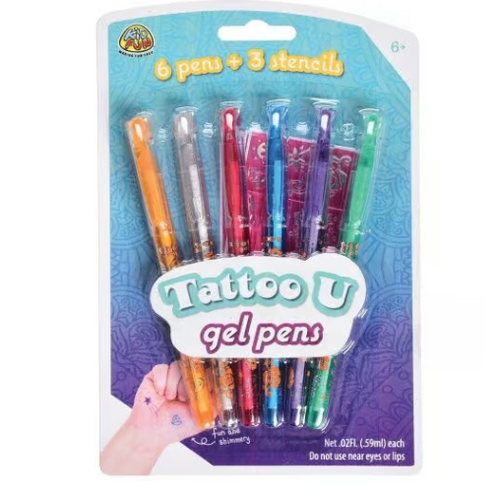U.S. Toy Company Tattoo U Ink Pens