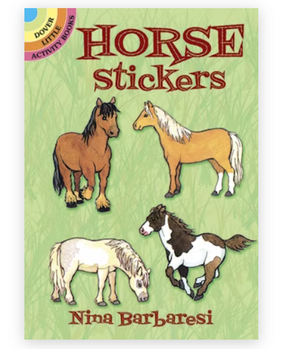 Dover Publications Horse Stickers