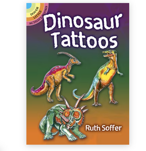 Dover Publications Dinosaur Tattoos