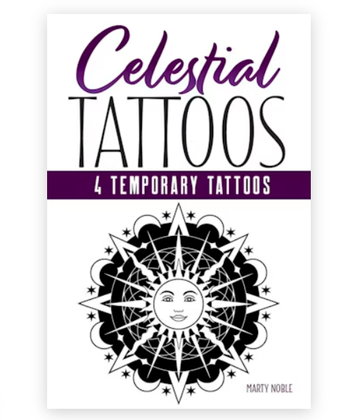 Dover Publications Celestial Tattoos