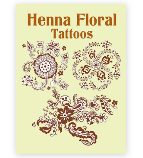 Dover Publications Henna Floral Tattoos