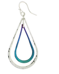 Mark Steel Earrings-F73-SN