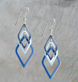 Silver Forest Earrings-NE-0807B