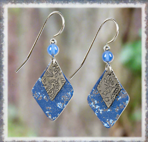 Silver Forest Earrings-NE-0896 Media 1 of 1