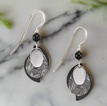 Silver Forest Earrings-E-9392B Media 1 of 1