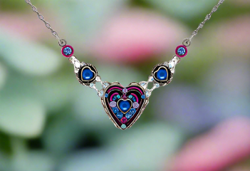 Firefly Jewelry Hearts Collection Necklace-9070SAP