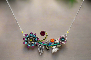 Firefly Jewelry Botanical Necklace-8948MC