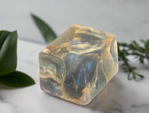 T.S. Pink SoapRock- Labradorite