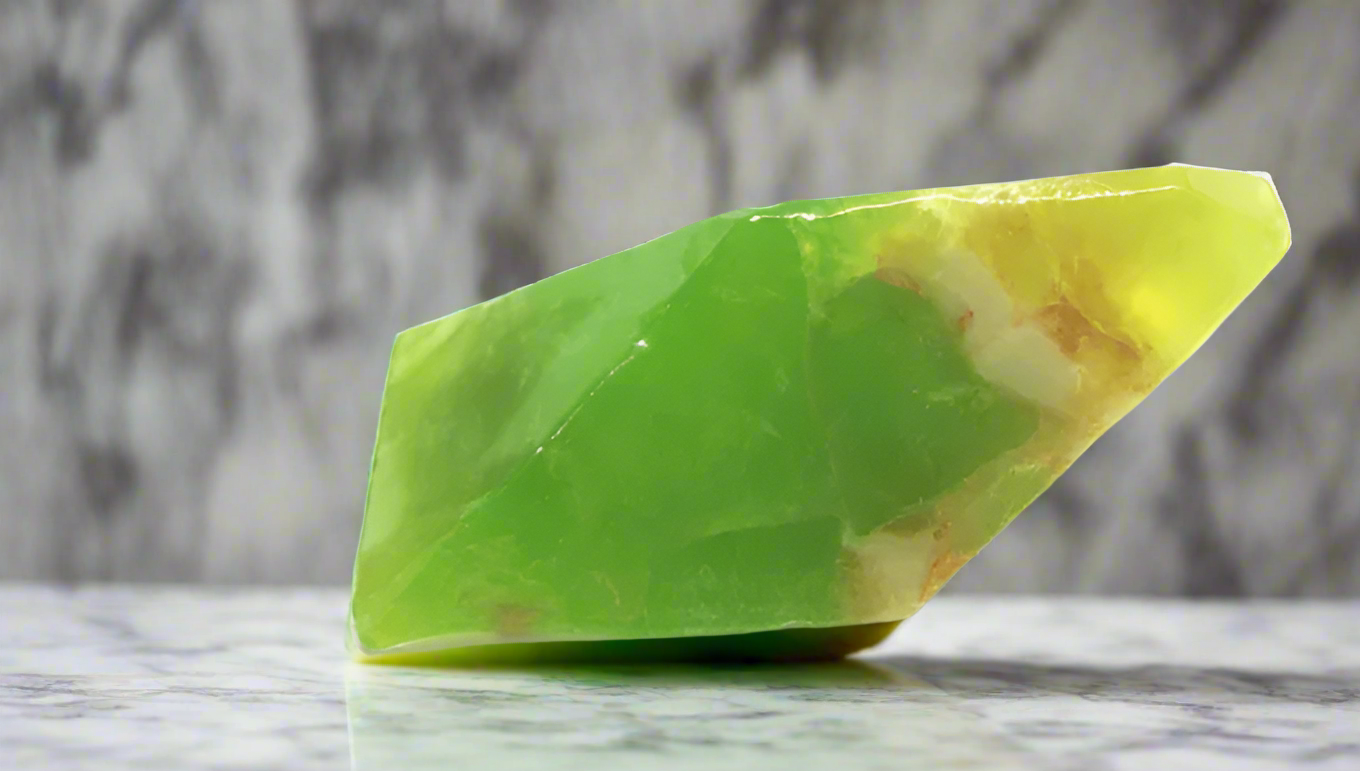T.S. Pink SoapRock- Peridot