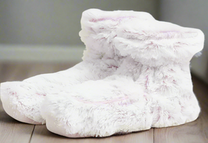 Marshmallow Lavender Warmies Boots