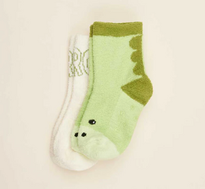 Warmies Dinosaur Crew Sock Set- Medium