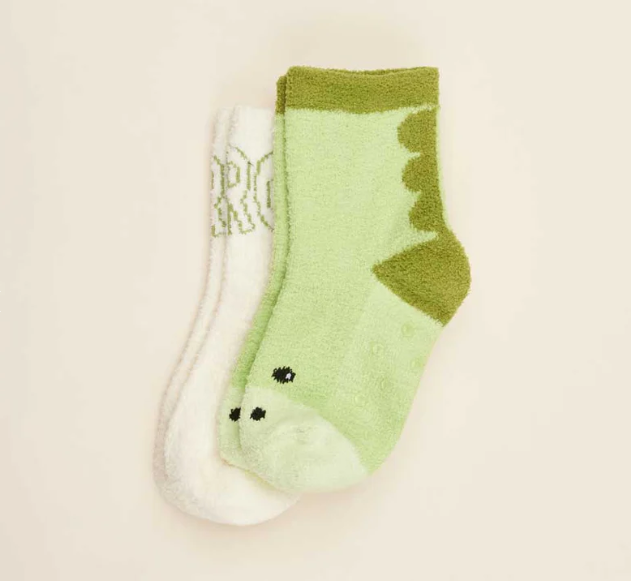Warmies Dinosaur Crew Sock Set- Medium