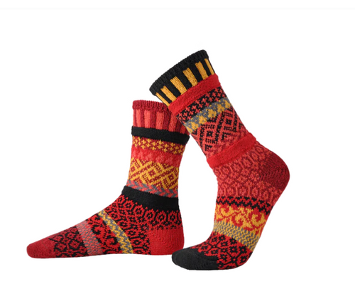 Solmate Socks Fire Crew Socks