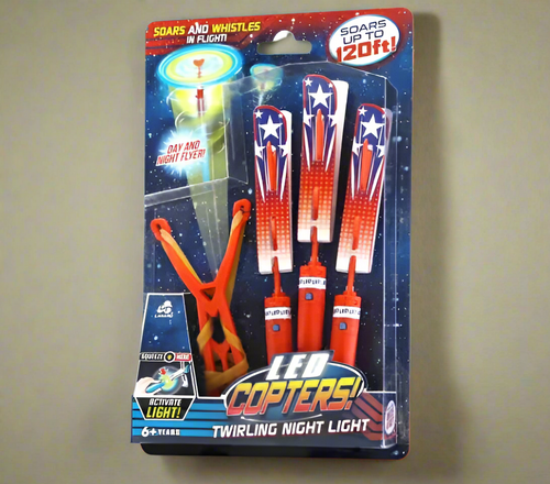 U.S. Toy Company Stunt Flyer Led Copters