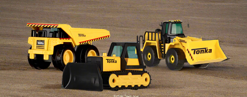Schylling Toys Tonka Metal Movers 3 Pack
