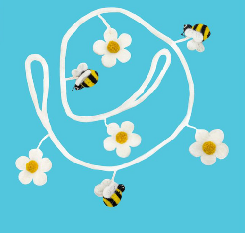 DZI Handmade GARLAND: HONEY BEE (36