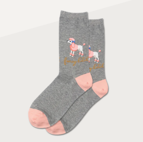 HotSox Fancy Bitch Womens Crew Socks