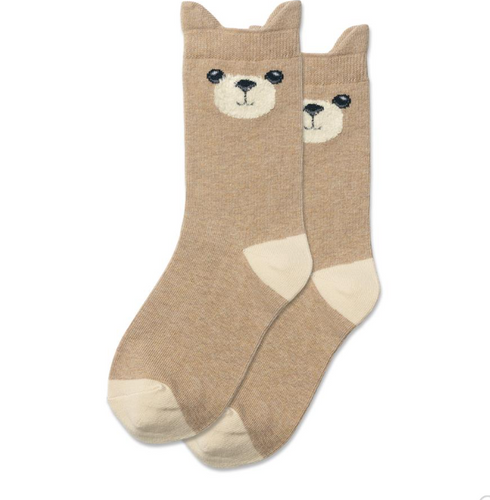 HotSox Kid's Teddy Bear Crew Sock S/M