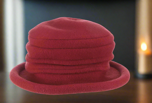 Scala Wool Cloche- Tula, Wine- LW399