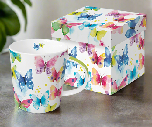Paper Products Design Butterfly Phantasy Gift-Boxed Mug
