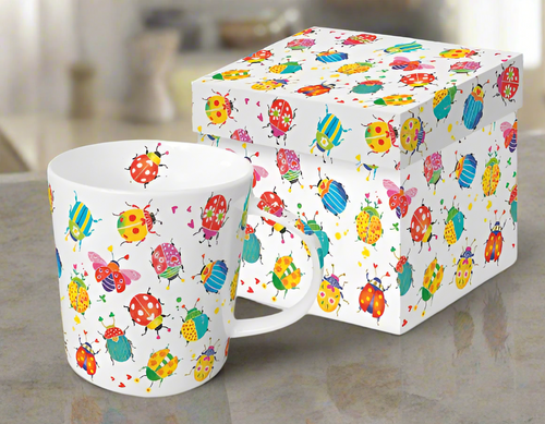 Paper Products Design Bug Party Gift-Boxed Mug