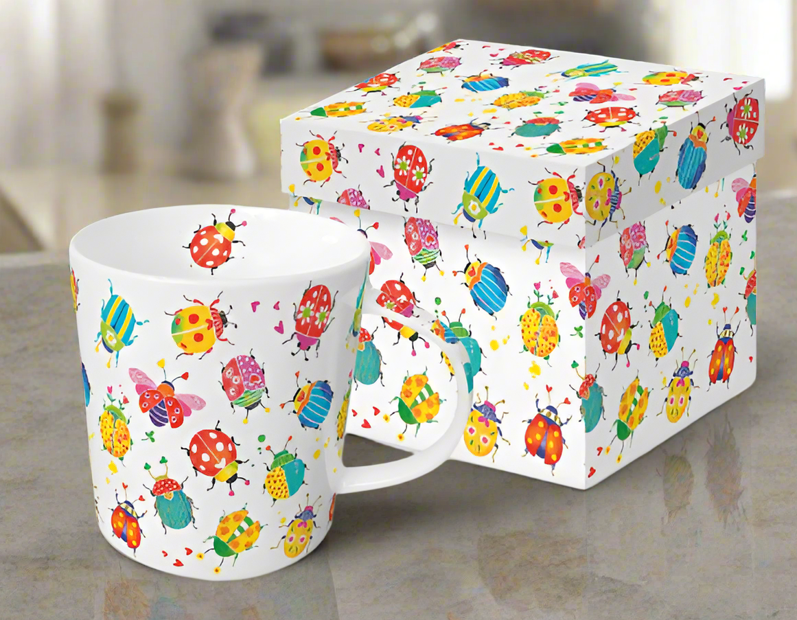 Paper Products Design Bug Party Gift-Boxed Mug