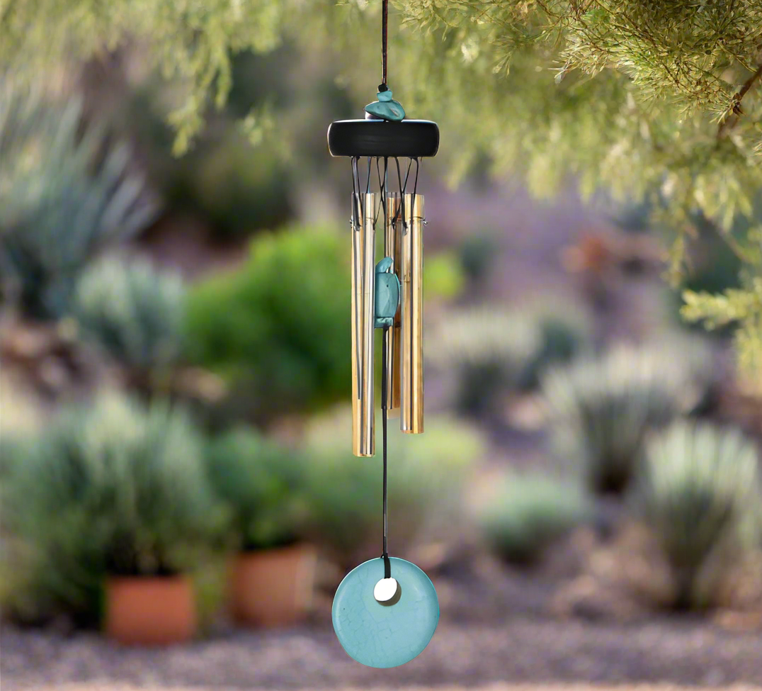 Woodstock Chimes Precious Stones Chime - Turquoise