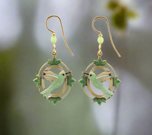 Silver Forest Earrings- NE-2369