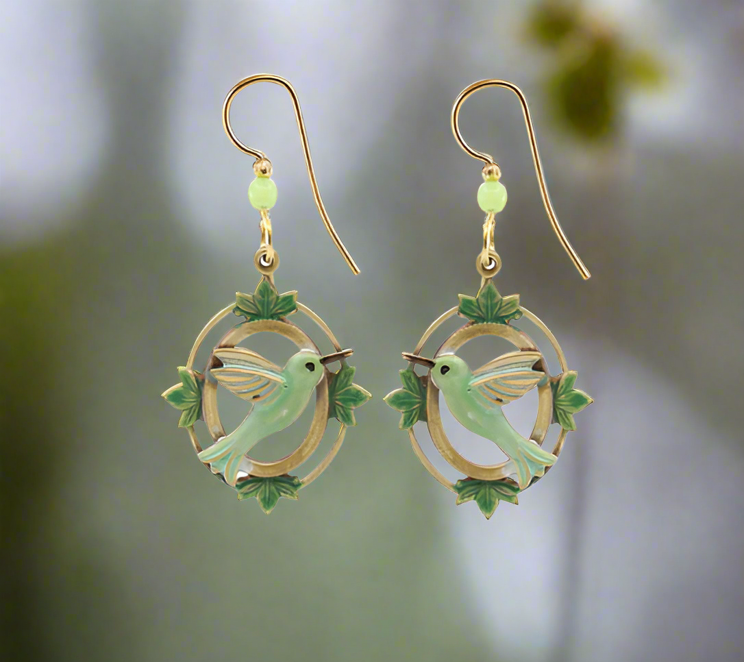 Silver Forest Earrings- NE-2369