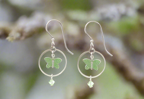 Silver Forest Earrings- NE-2239A
