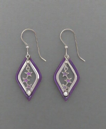 Silver Forest Earrings- NE-1408A