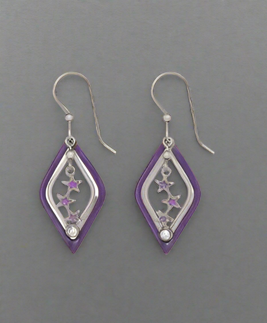 Silver Forest Earrings- NE-1408A