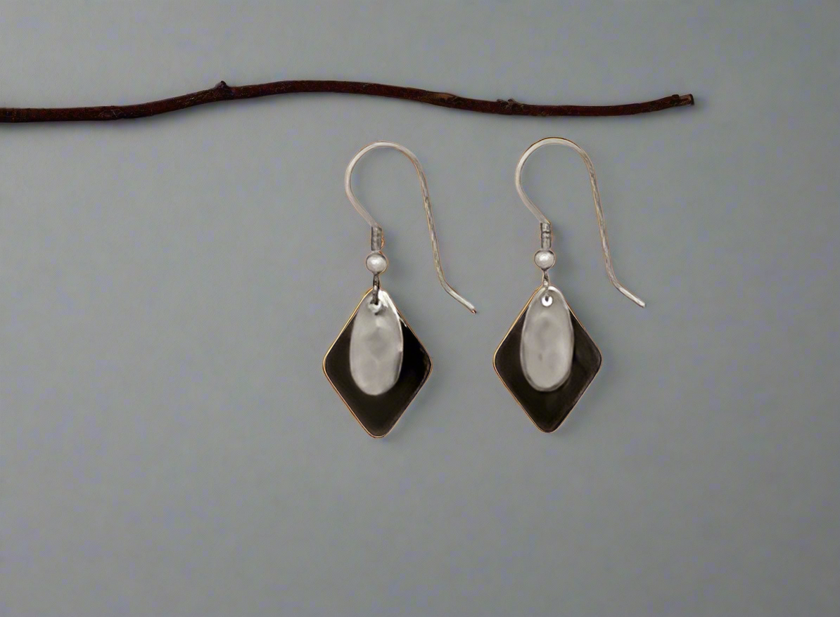 Silver Forest Earrings- NE-2227
