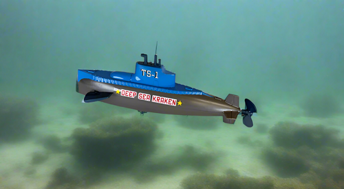 Neato! Wind up Submarine