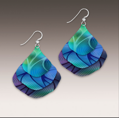 DC Designs 23NGE-Sterling Silver Ear Wires