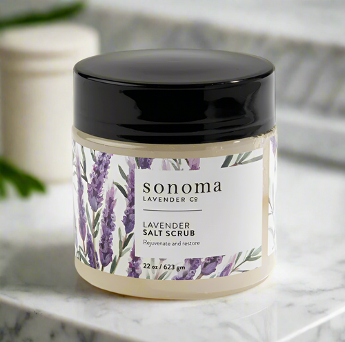 Sonoma Lavender Detox Salt Scrub  Rich in Essential Oil