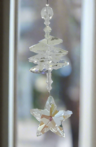 Oh My Gosh Crystal Cluster w/ 28mm AB Star-CR-24