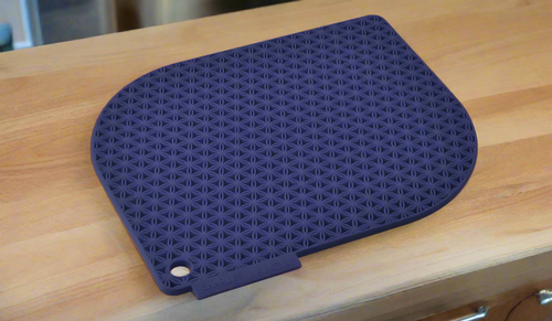 Charles Viancin Honeycomb Pot Holder (Blackberry Blue)