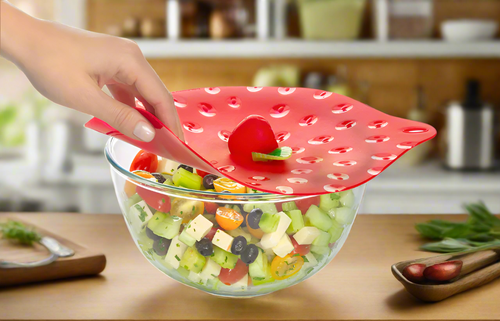 Charles Viancin Silicone Lid-Strawberry 9