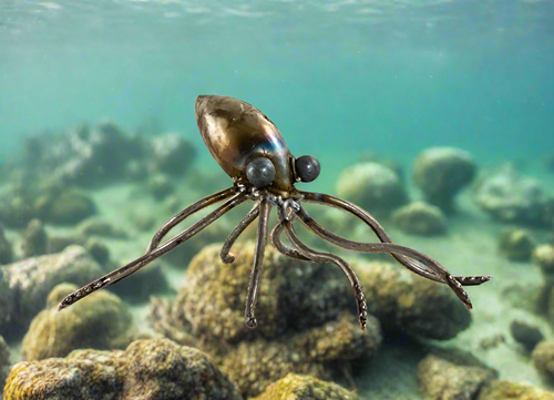 Sugarpost Metal Art - Small Octopus