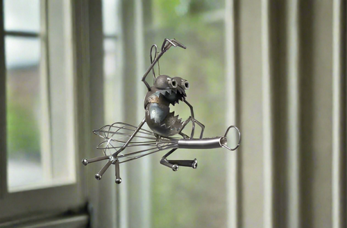 Sugarpost Metal Art- Small Kitchen Witch
