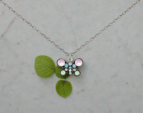 Firefly Jewelry Moonlight Petite Butterfly Pendant Necklace- 9210SOFT