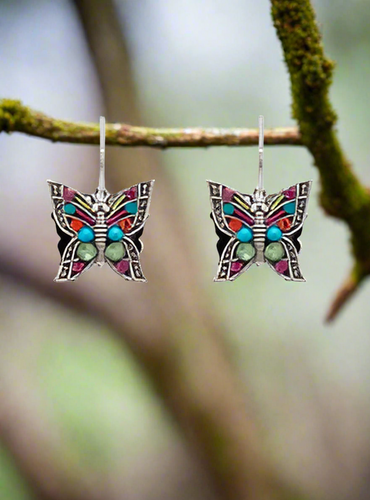 Firefly Jewelry Filigree Butterfly Earrings- E547MC